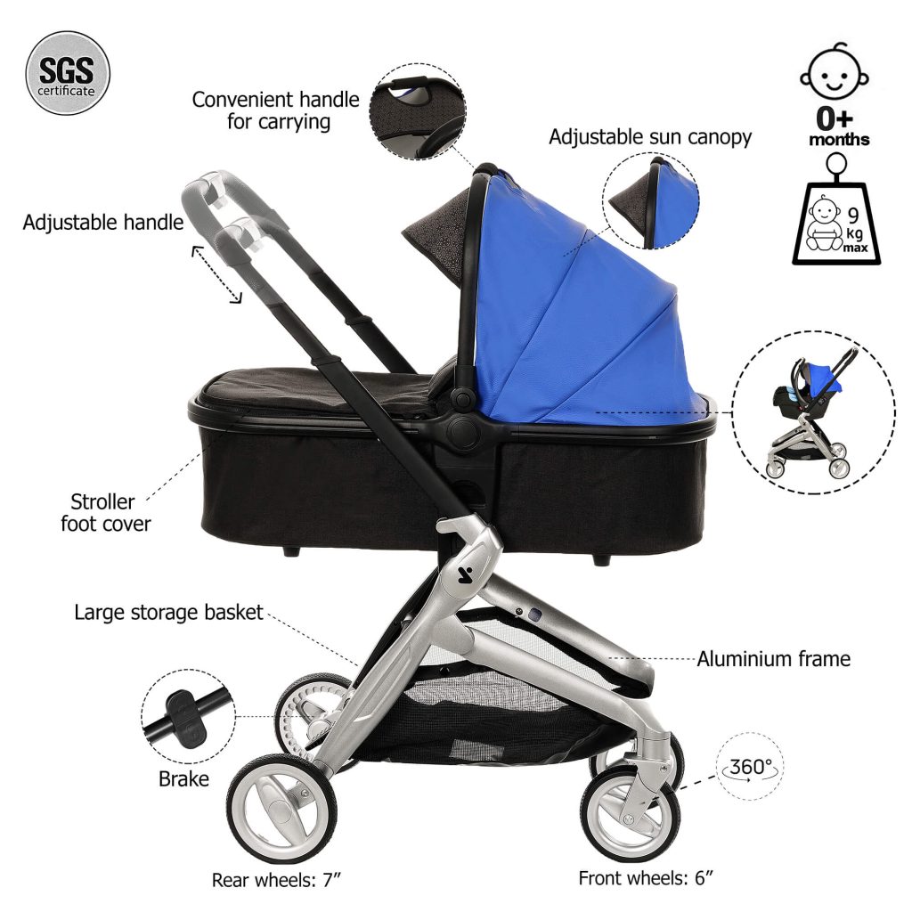 Harmony stroller outlet bassinet